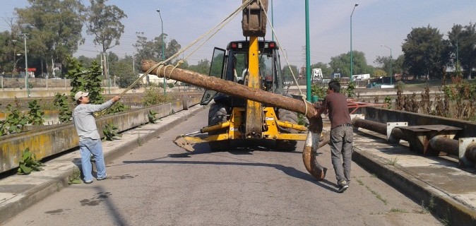 Instalación de tubería PEAD 10